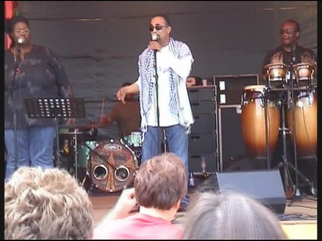 Doc Jazz on stage in Amsterdam